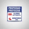 Propiedad protegida Alarma
