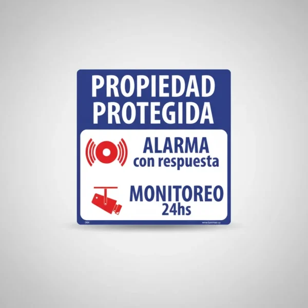 Propiedad protegida Alarma