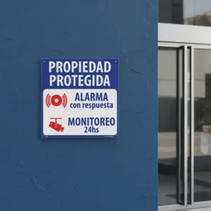 Propiedad protegida Alarma