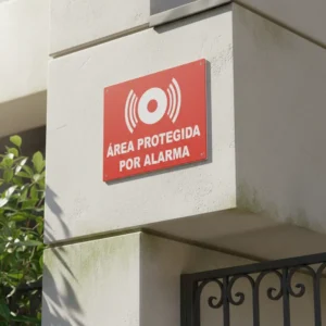 Cartel Alarma
