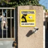 Cartel Cámara Alarma