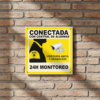 Cartel Cámara Alarma