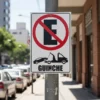 900 Cartel No estacionar Guinche