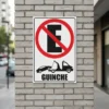 900-2 Cartel No estacionar Guinche